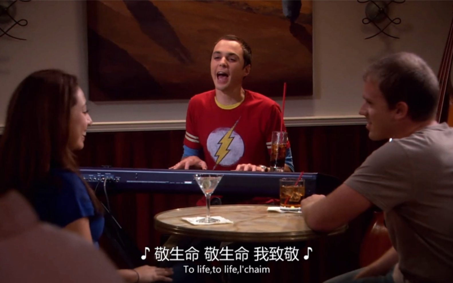 喝醉酒的谢尔顿,到底多好笑《生活大爆炸》_哔哩哔哩_bilibili