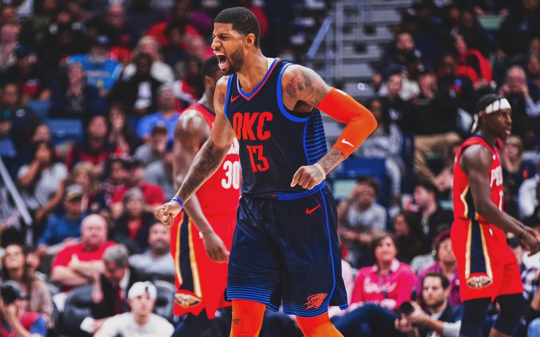 全是硬货保罗乔治实战个人单打集锦