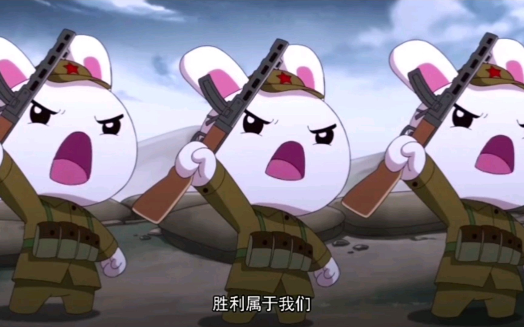 那年那兔:脚盆鸡入侵种花家,秃子兔子决定联手打他