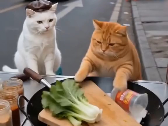 小猫摆摊记
