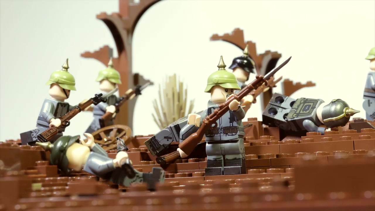 乐高 lego 定格动画 第一次世界大战