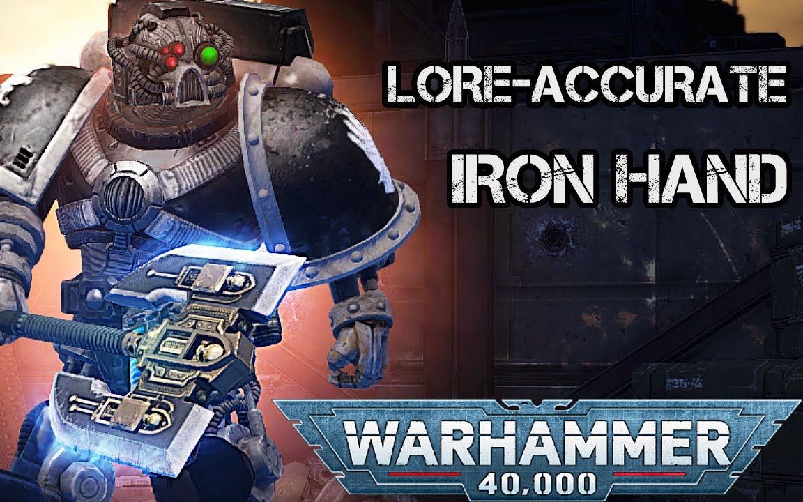 [图]Iron Hands Veteran vs Orks & Chaos! - Warhammer 40K_ Space Marine