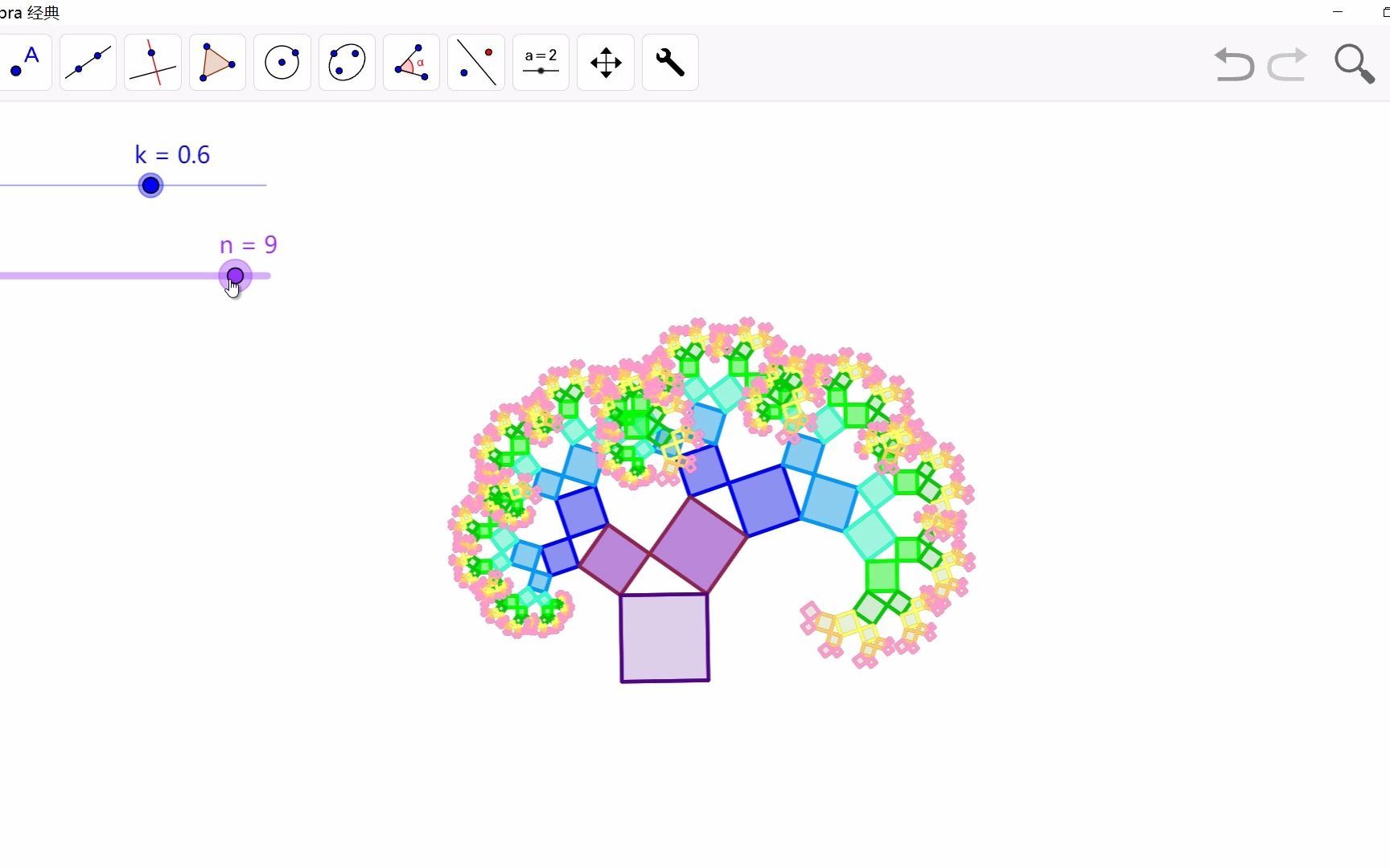 勾股树趣味数学哔哩哔哩bilibili