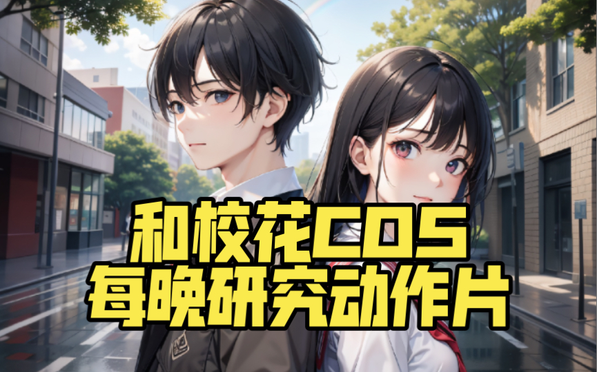 [图]第31集｜陪校花COS，每晚研究动作片！