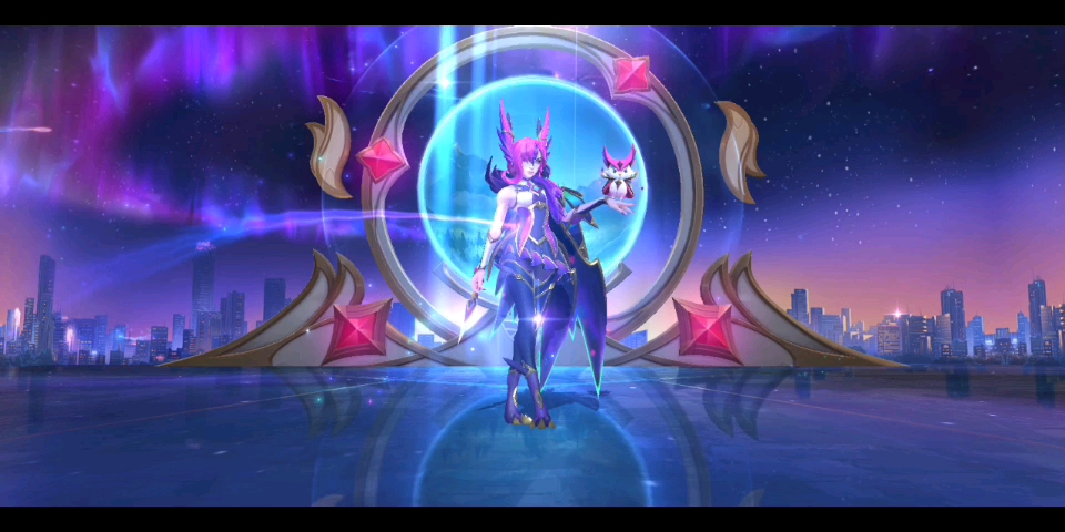 lol霞新皮肤星之守护者 落好看哭了～呜呜呜呜呜