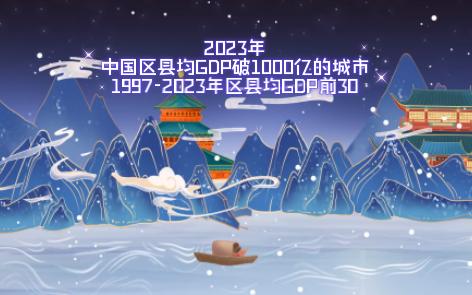 【数据可视化】区均GDP破1000亿的城市历年区均GDP排名网络游戏热门视频