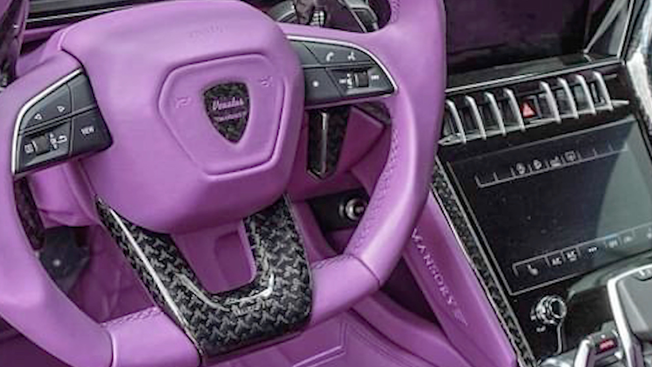 紫色大卡钳 花碳加持 细节拉满