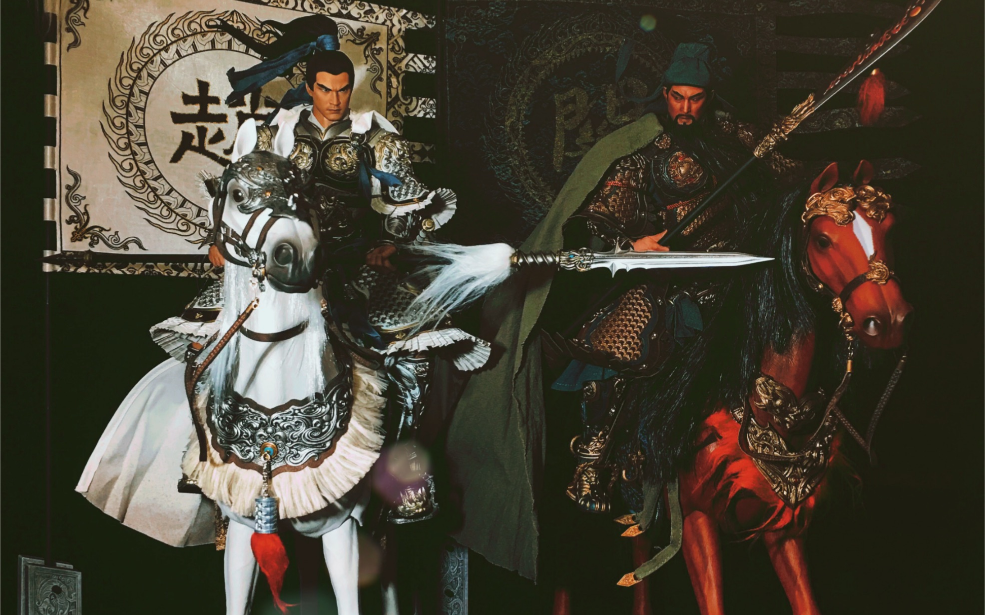 随手拍之蜀国大将关羽赵云