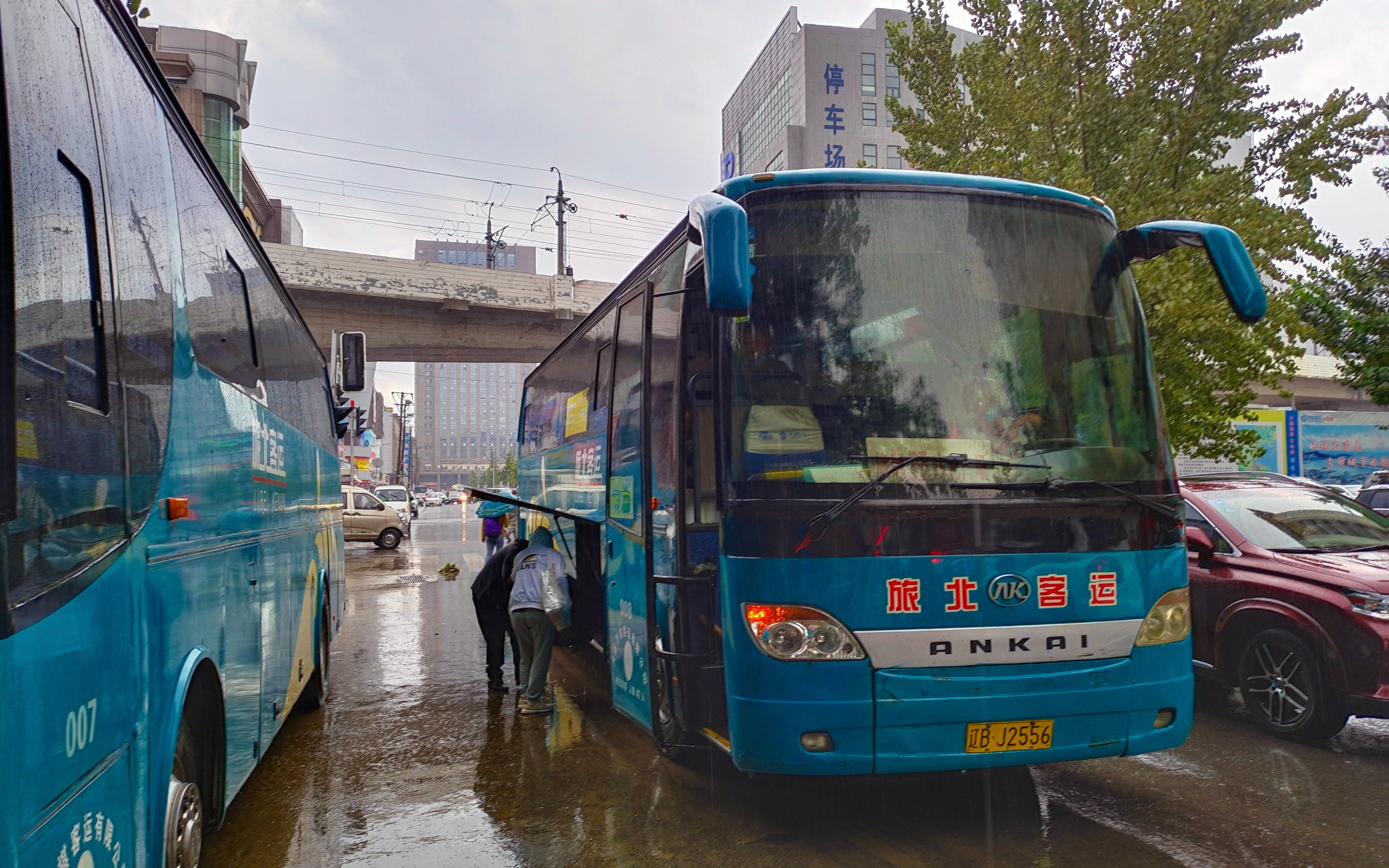 【大连公交pov】旅顺北路快客(2003路快车) 旅顺汽车站-站北广场 全程