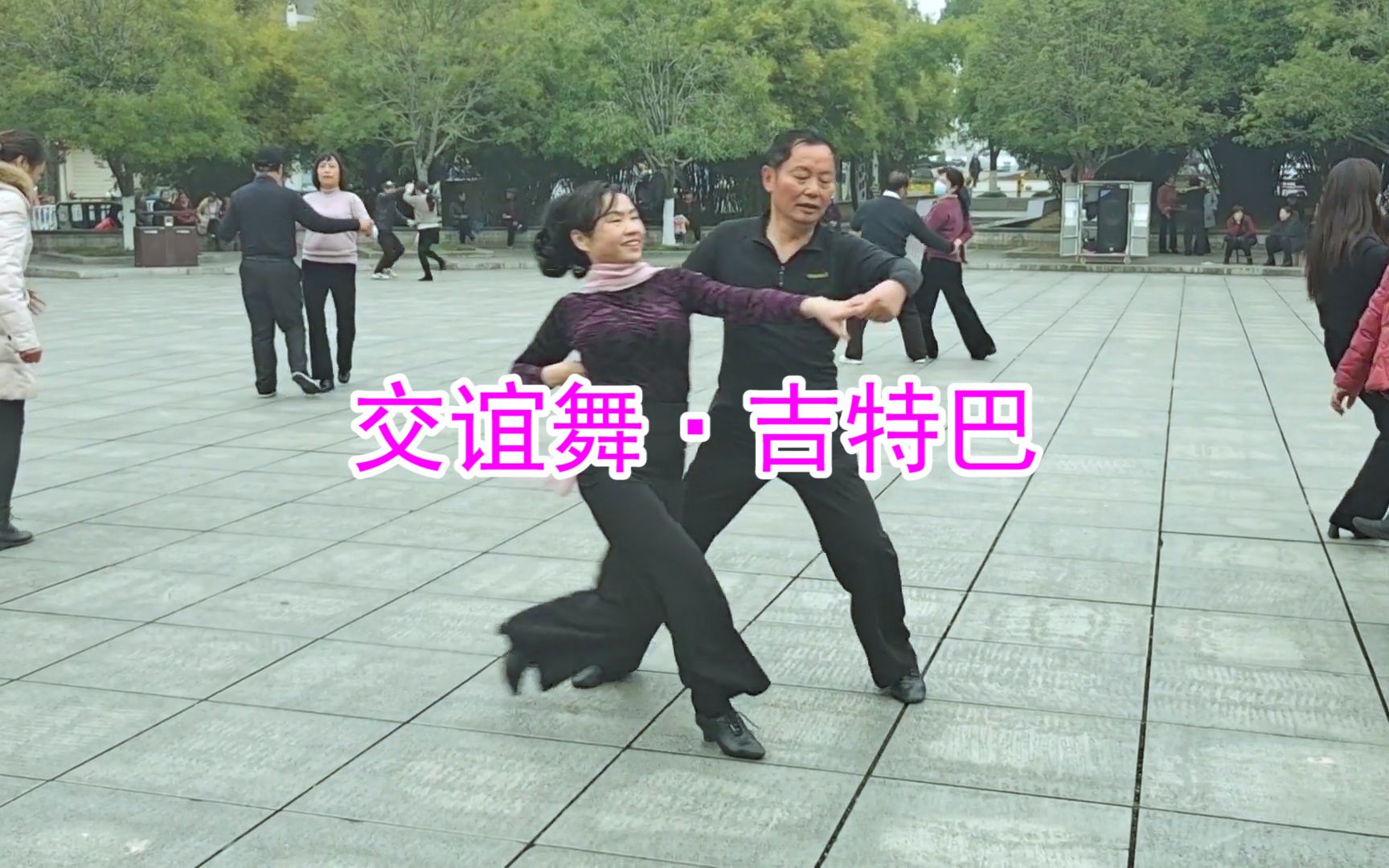 [图]交谊舞吉特巴，音乐《老妹你真美》