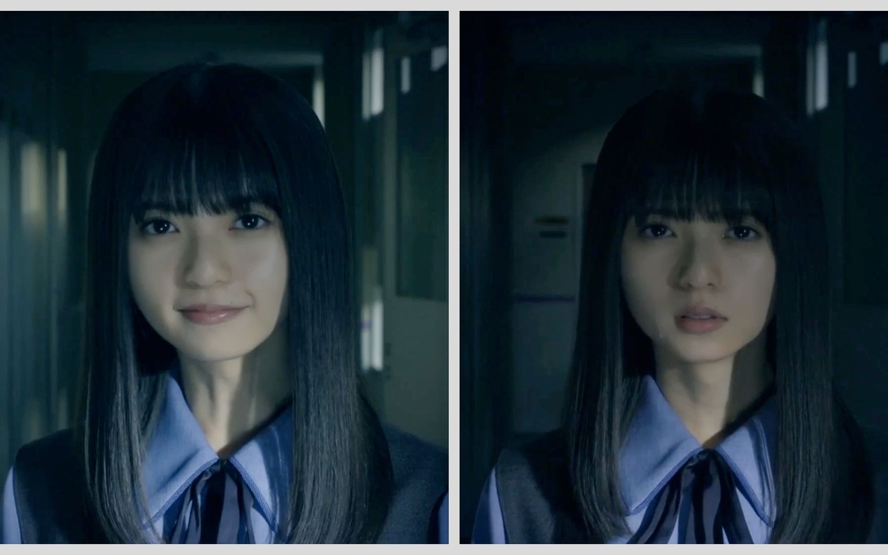 乃木坂46斋藤飞鸟究竟为何又哭又笑残美0105话op对比