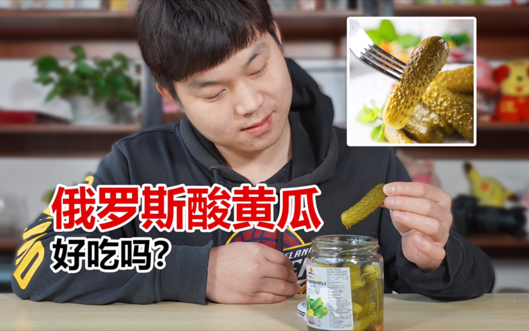 网红俄罗斯酸黄瓜真的好吃吗?据说连汤都能全喝掉!哔哩哔哩bilibili