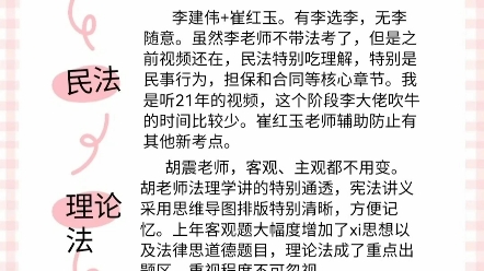 [图]赠人玫瑰，手有余香。在23年法考备考时，看了很多同学无偿分享的法考经验贴，当时决定自己如果过了法考也要分享一下自己经验攻略。希望可以帮到大家。