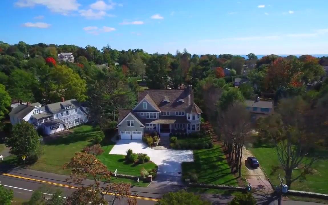 航拍美国乡村家家户户都是别墅难怪那么多人想移民