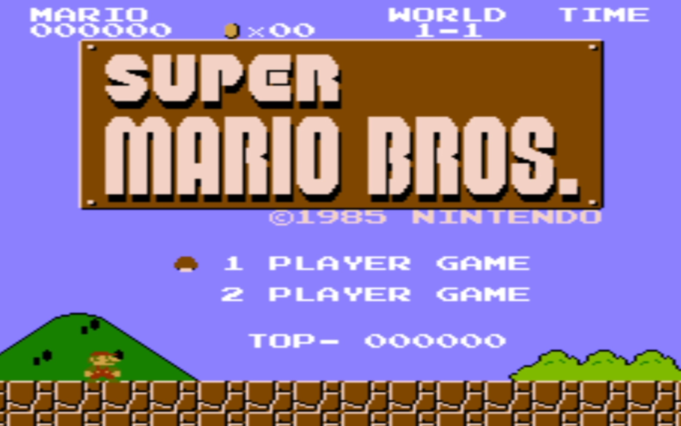 超级马里奥兄弟初代一命sl通关流程感受最初的设计