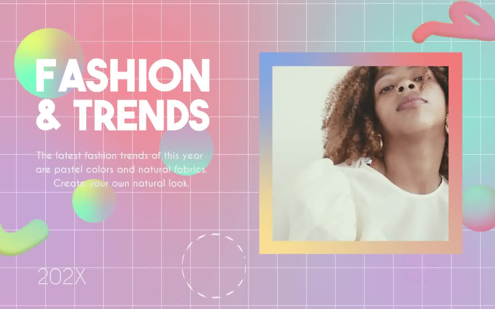 ae模板-时尚人物主播模特介绍视频综艺节目片头视频宣传片视频开场