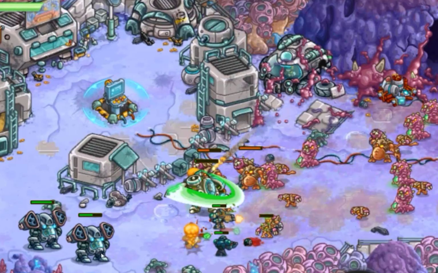 钢铁战队:与虫族正面交锋,伤亡太惨重了,还好最后炸了他们基地_哔哩哔