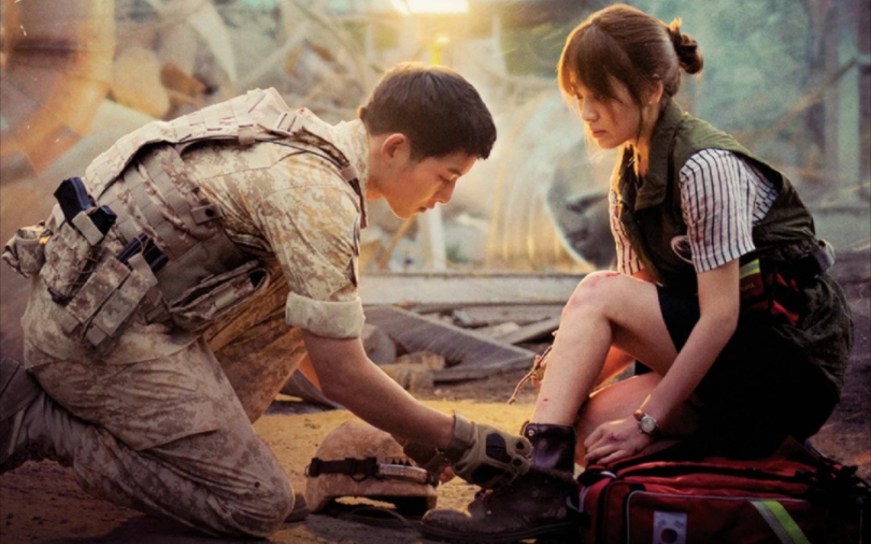 《这份爱》davichi 官方mv 《太阳的后裔》ost