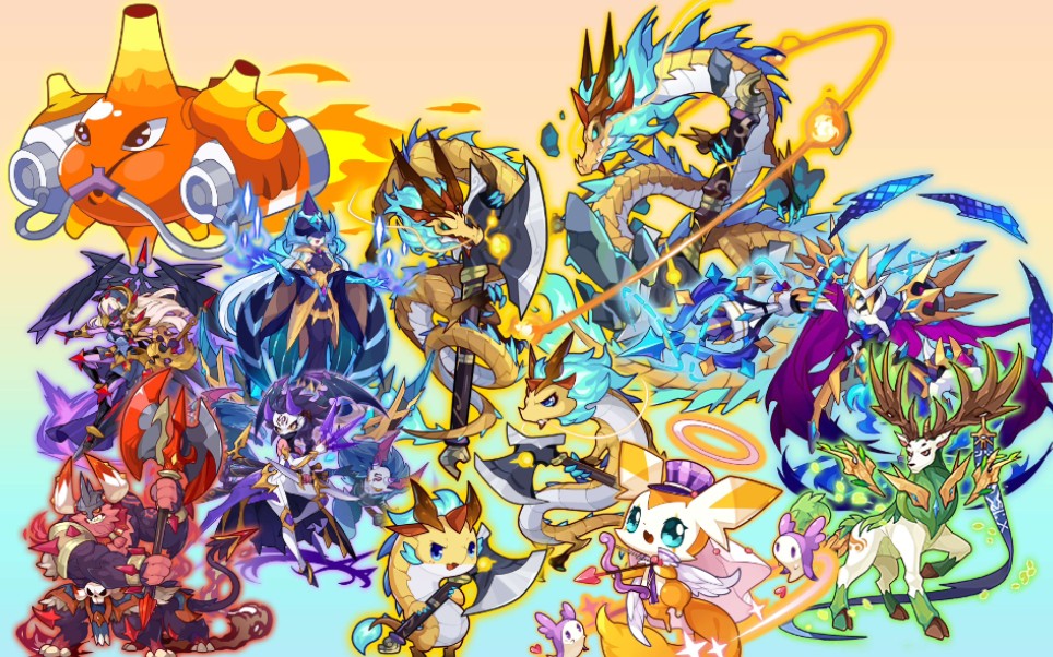 『洛克王国』(第6期)奉神系列,暗黑军团,戾冰邪神,花瓶宠物特效抢先看