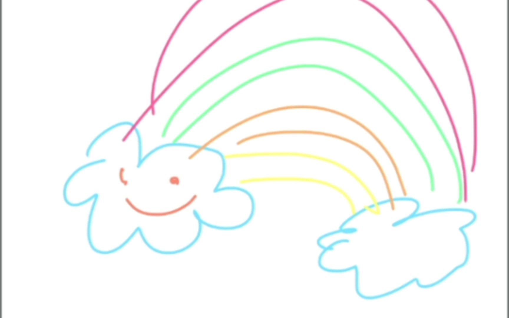 【每日一画】一道彩虹桥