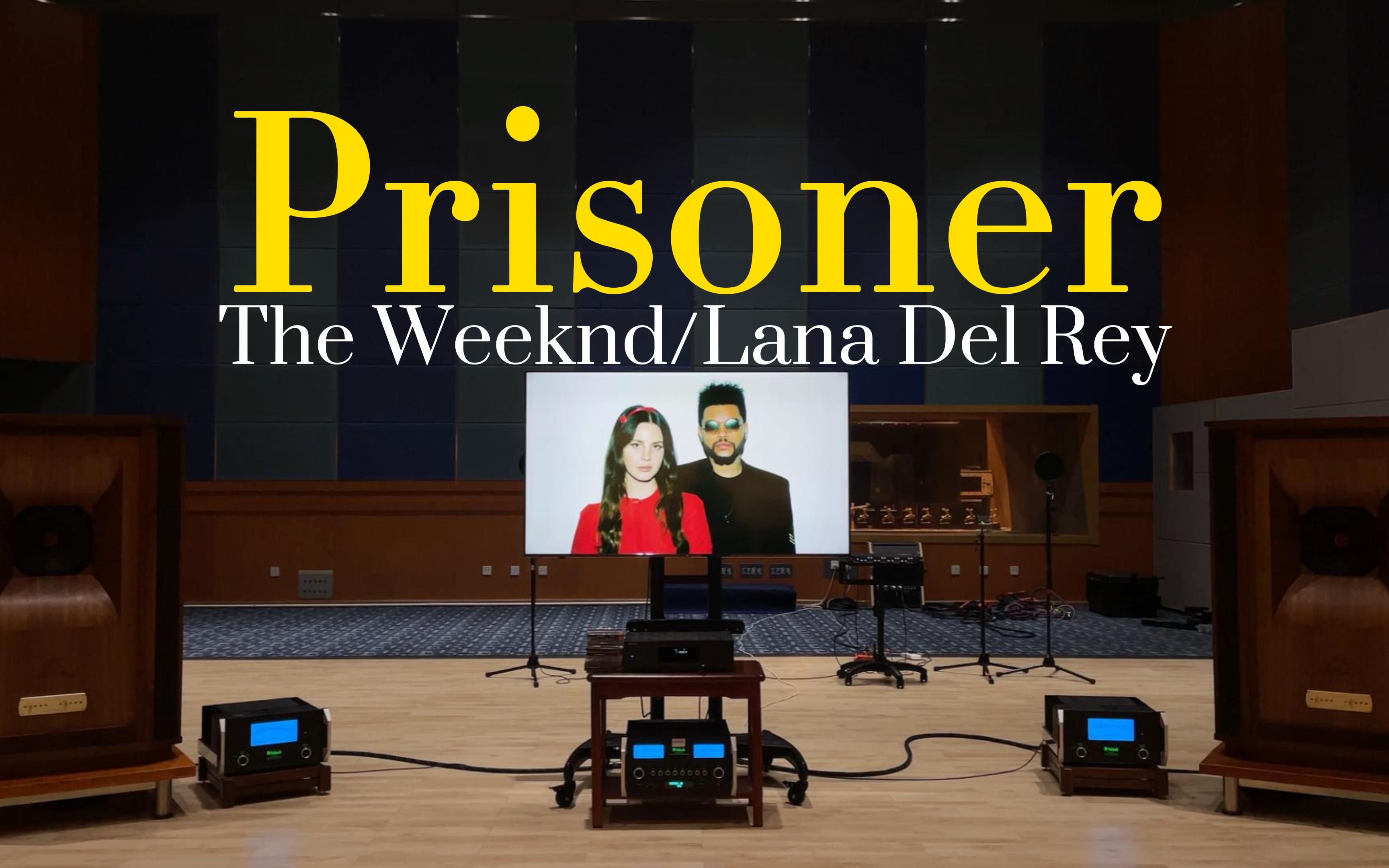 [图]百万级装备听《Prisoner》- The Weeknd\Lana Del Rey【Hi-Res】