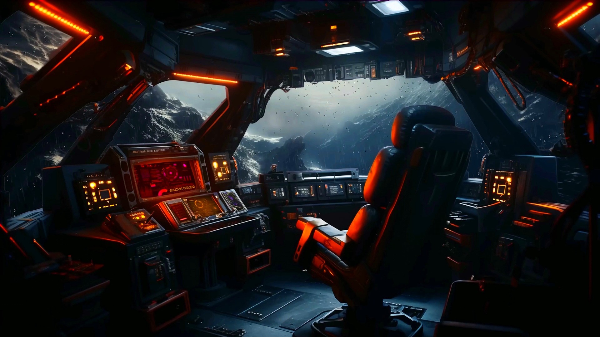 【白噪音】末日飞船驾驶室