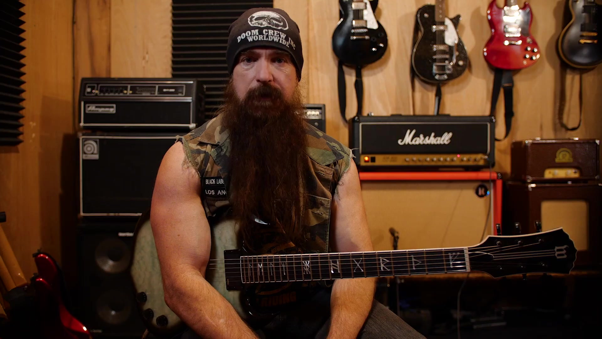 【电吉他】zakk wylde plays his favorite guitar riffs