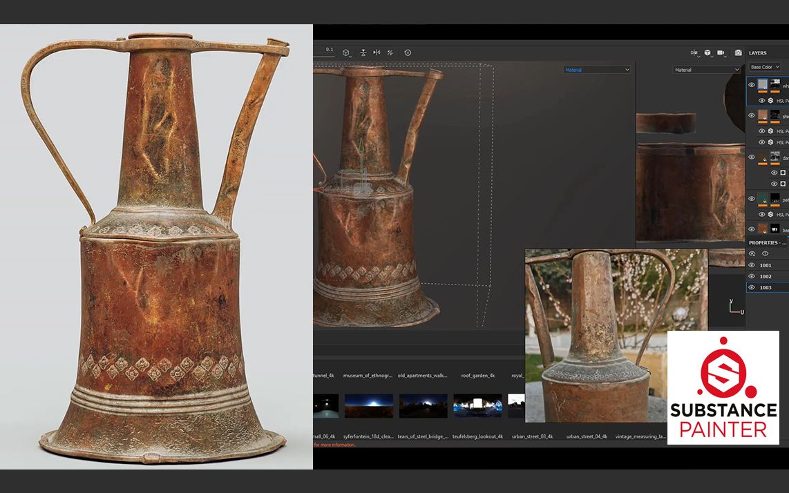 Substance Painter2020制作真实感物件材质哔哩哔哩bilibili