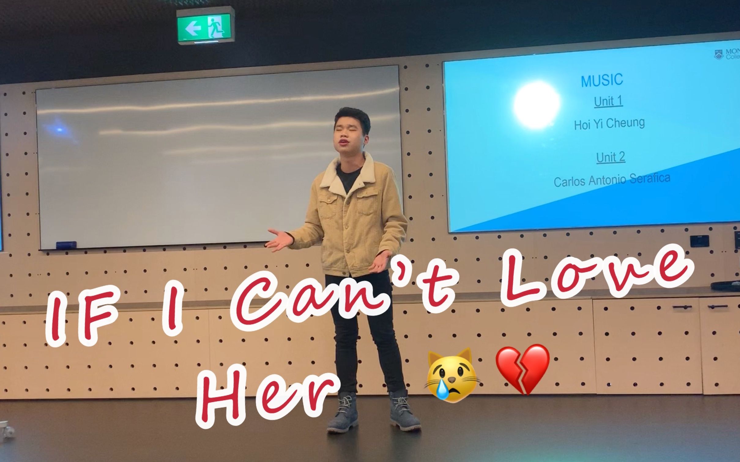 [图]IF i Can't Love Her ----- 美女与野兽百老汇插曲up主翻唱现场