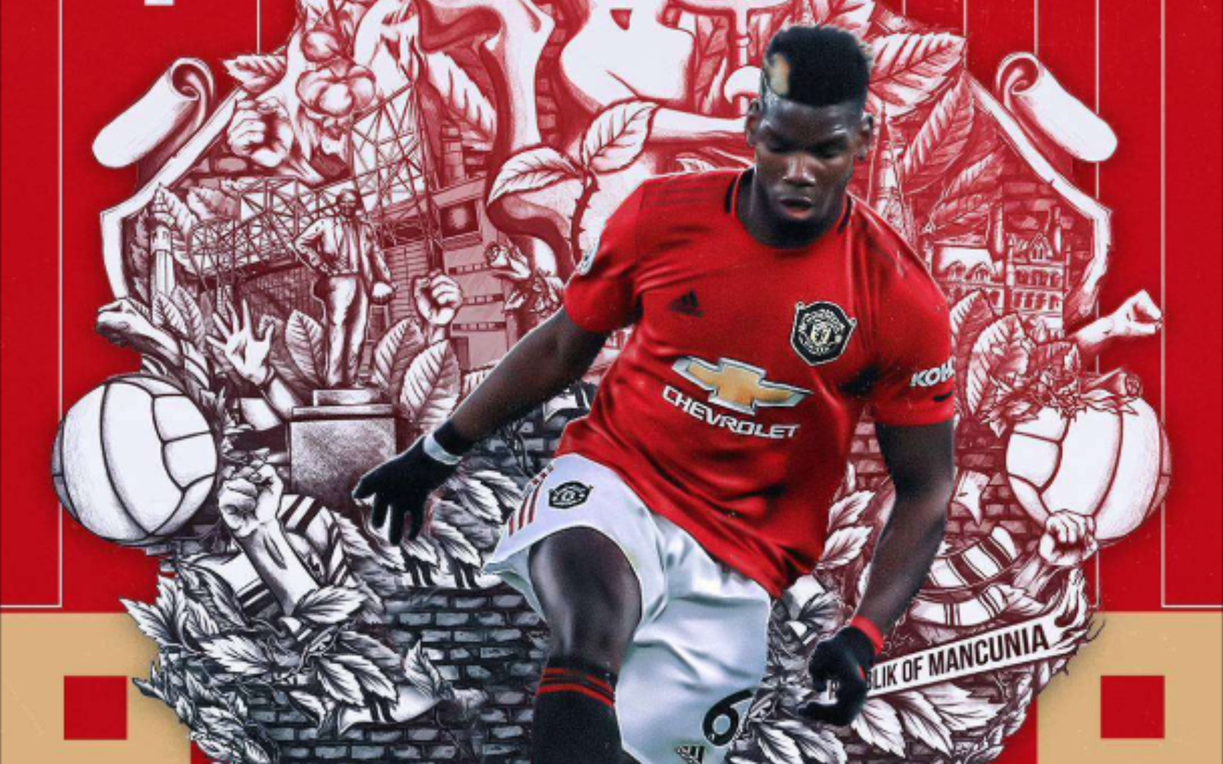 制霸中场!身材高挑的博格巴为何如此灵活?