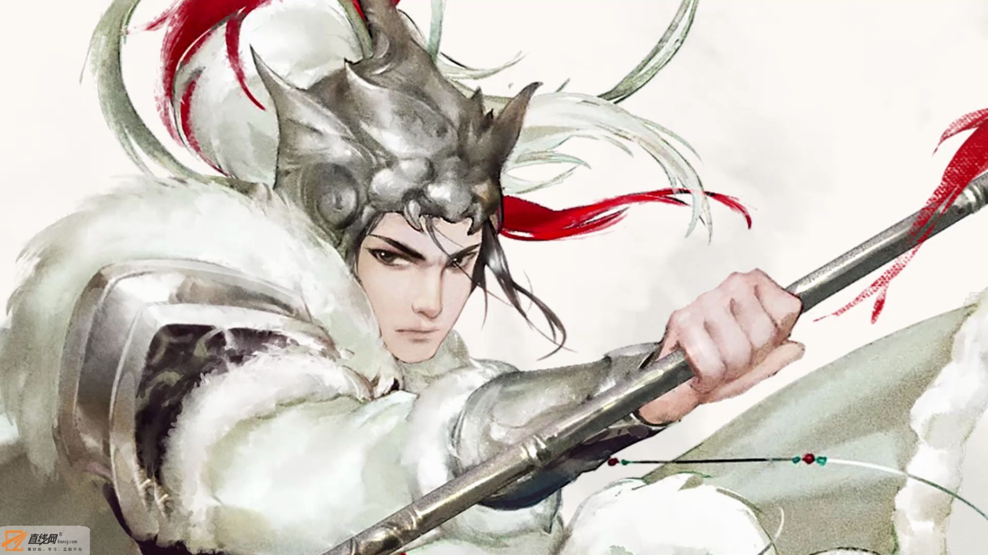 波子老师赵云艺术风格,原画绘画学生作品_哔哩哔哩 (゜-゜)つロ 干杯