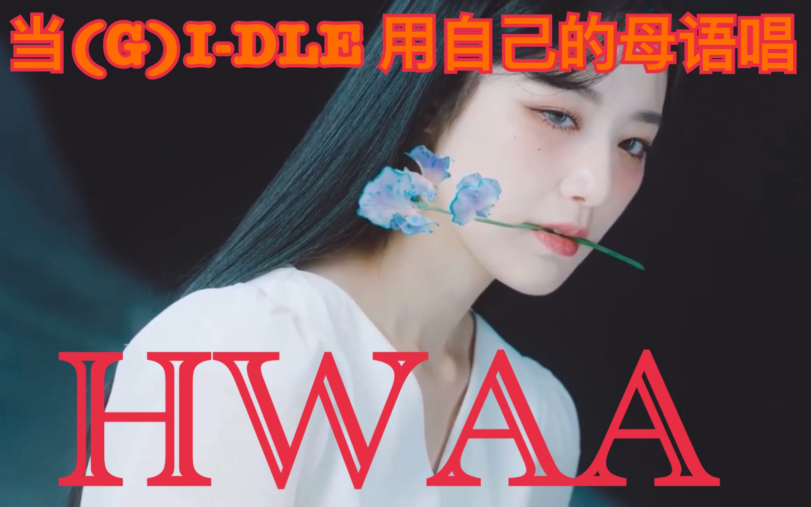 [图](新增中字)当(G)I-DLE 成员们用自己的语言唱 "HWAA 火花"