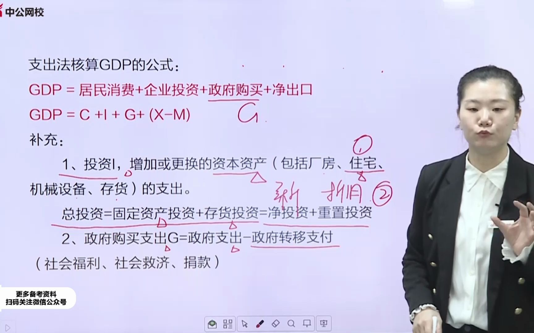 2021军队文职笔试经济学国民收入核算理论3哔哩哔哩bilibili