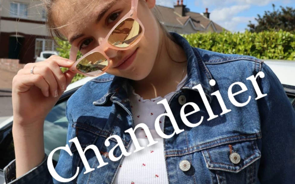 【烟嗓女孩街头表演】chandelier sia洗牙 (as cover)