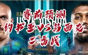 Download Video: 【拳击】全面解析约书亚VS乌西克二番战！