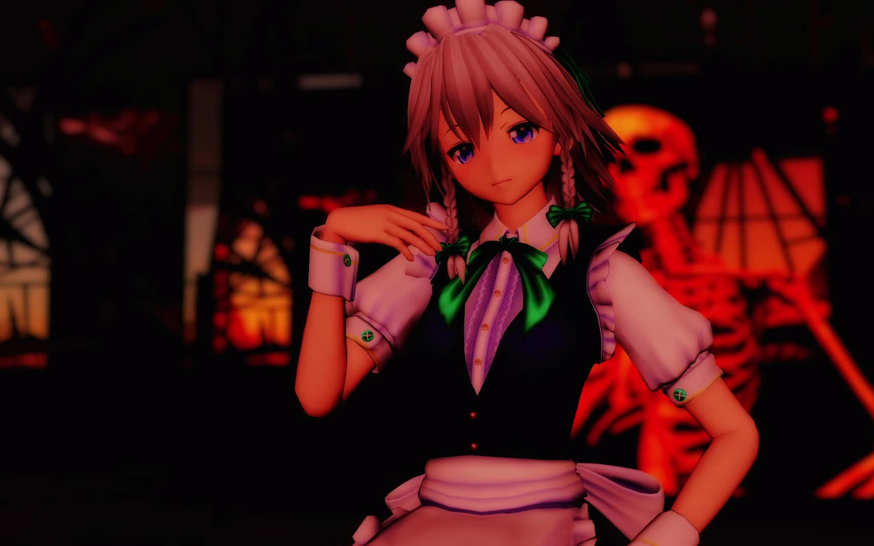 【mmd】乙女解剖ver.咲夜