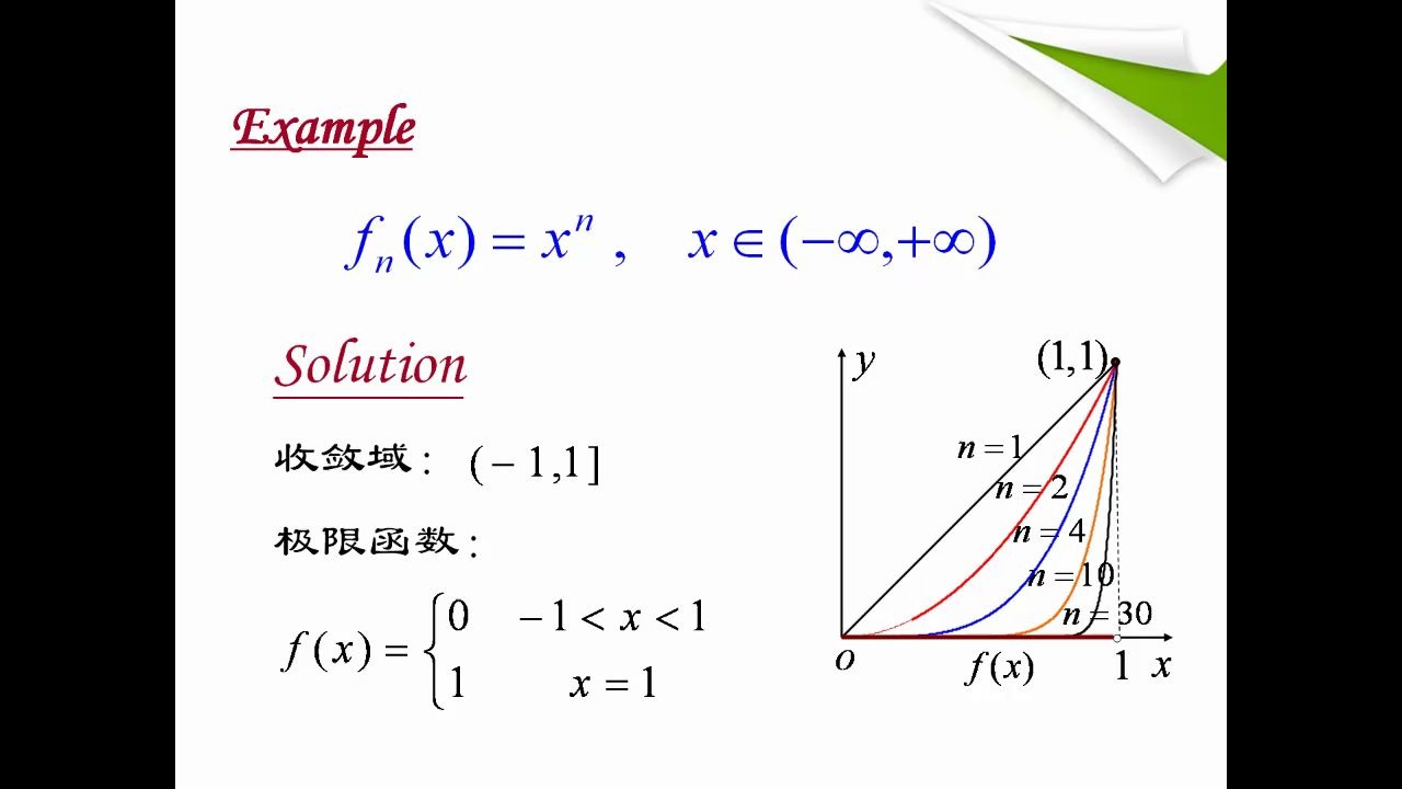 高等数学一第十章 无穷级数10.4 函数项级数2函数序列一致收敛的定义哔哩哔哩bilibili