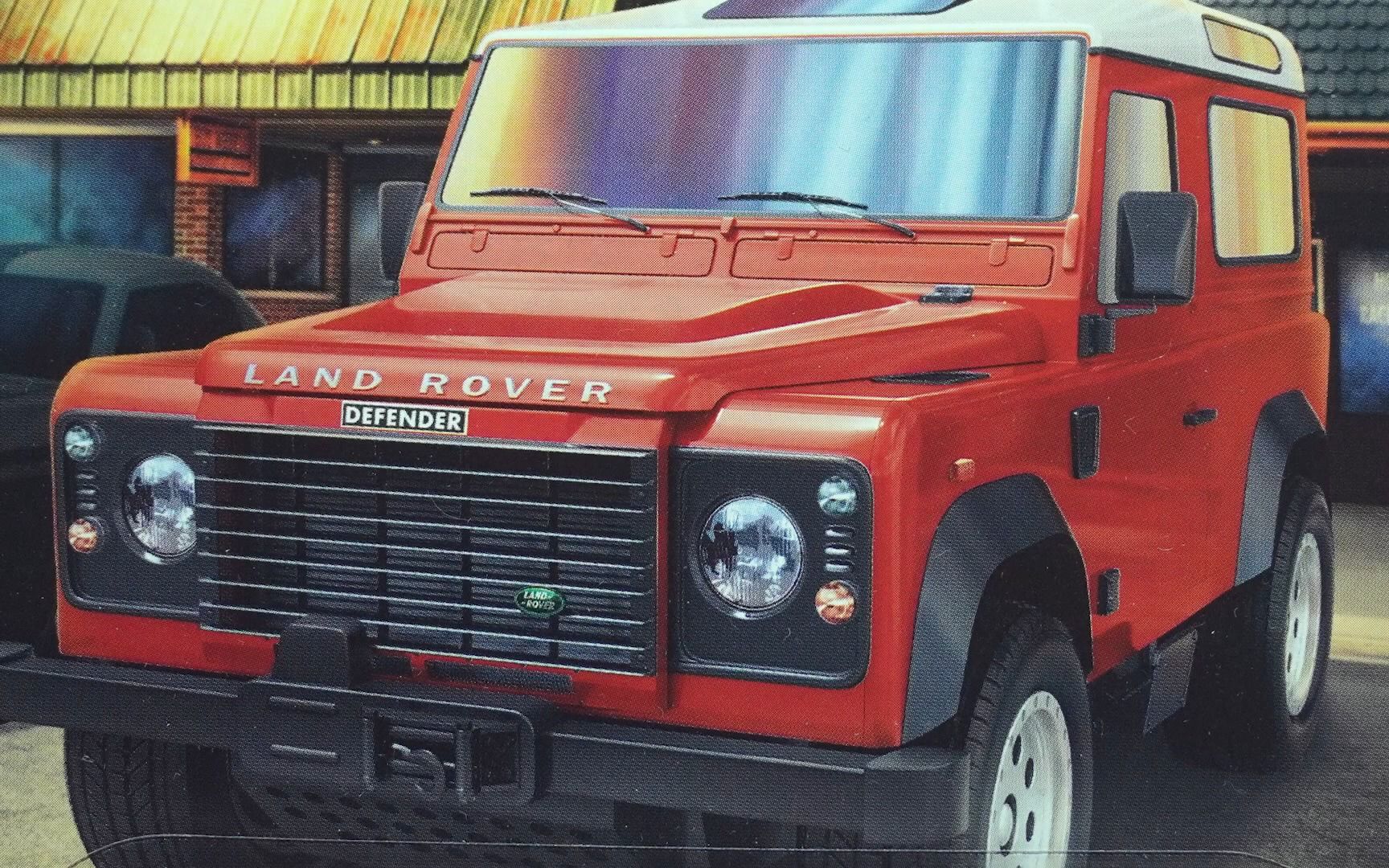 风火轮高级系列 花园大道 路虎卫士90#hot wheels