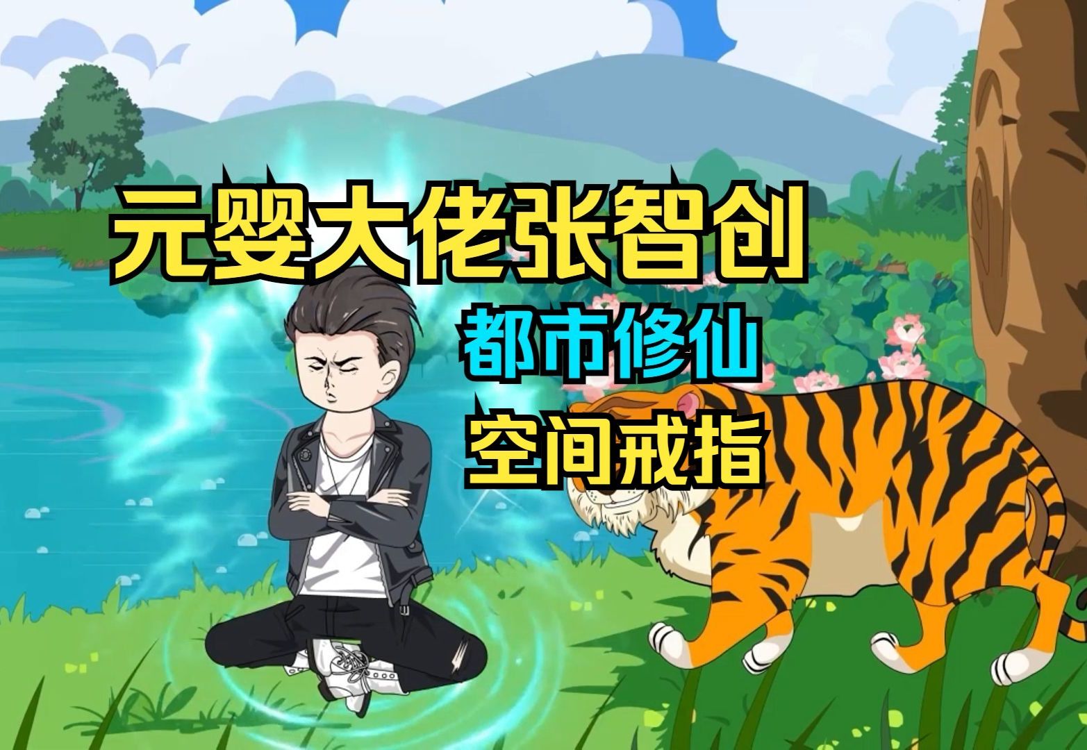 【元婴大佬张智创】落魄大学生本身元婴老祖,老虎当宠物,人参随便卖!