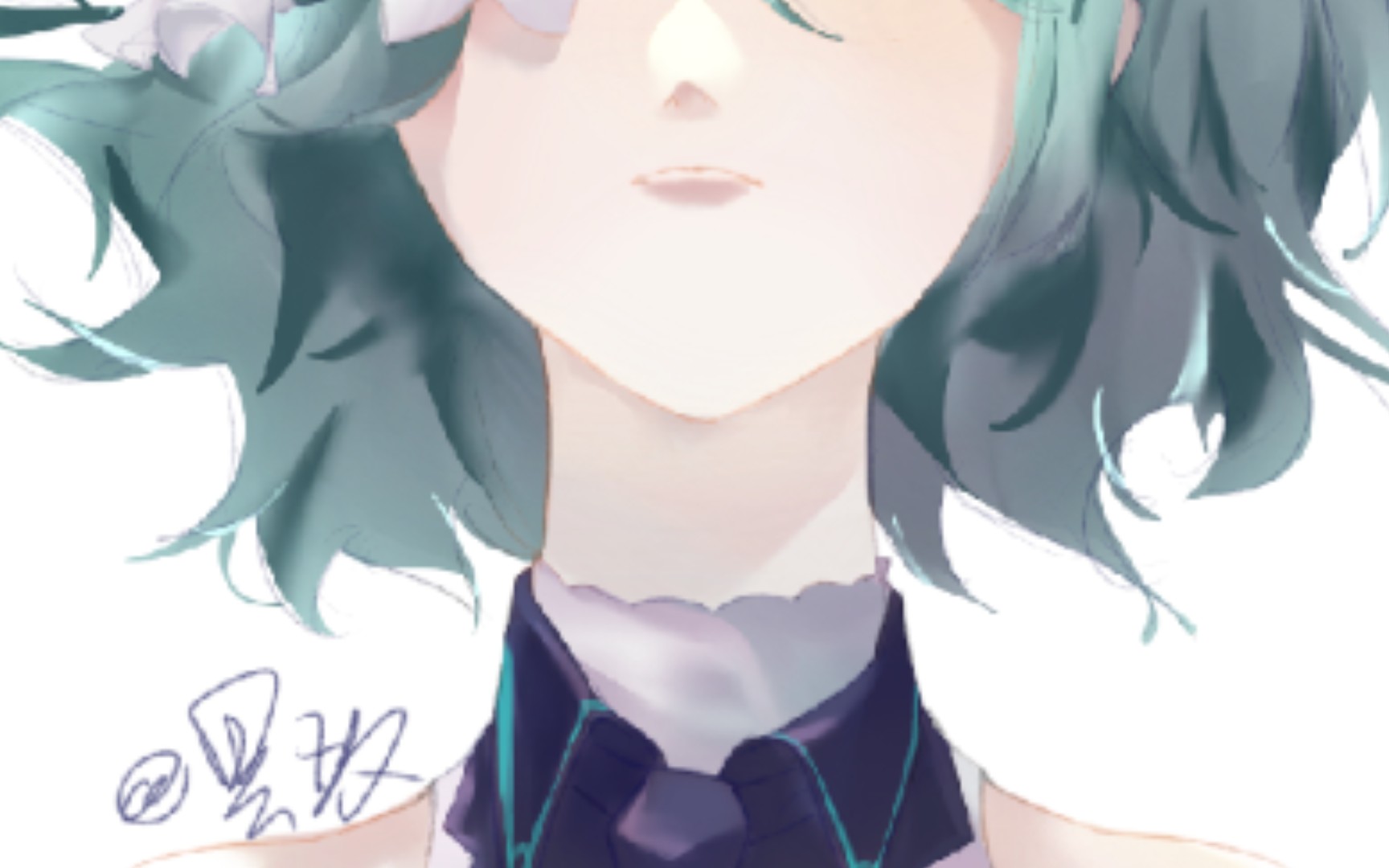 【绘画过程】arcaea咲弥