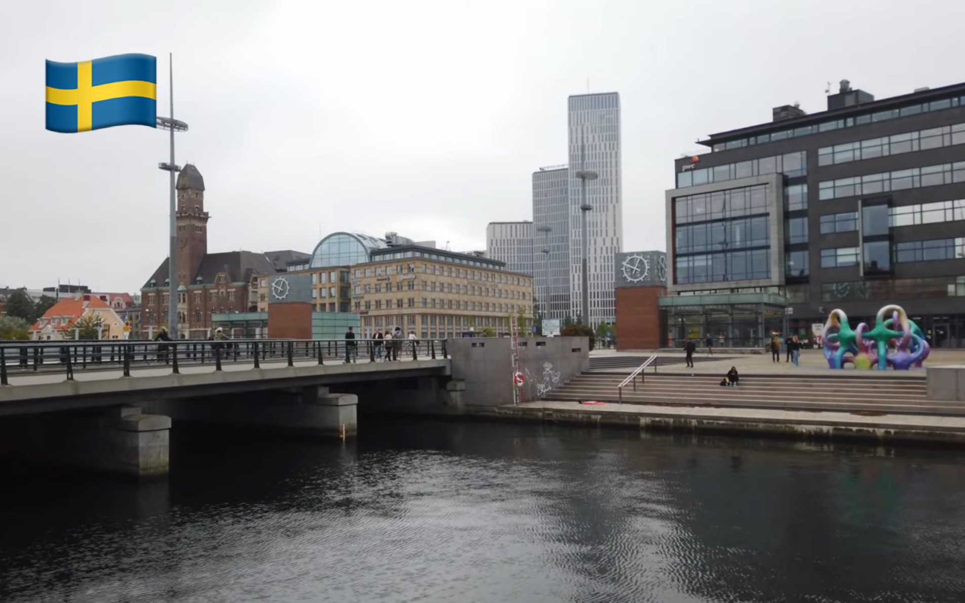 【4k超清】9月漫步游瑞典南部城市 马尔默(malm02) 拍摄日期:2023.