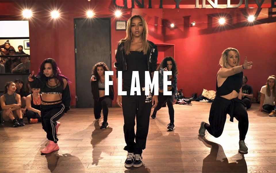 millenniumtinashe本人莅临jojogomez编舞flame