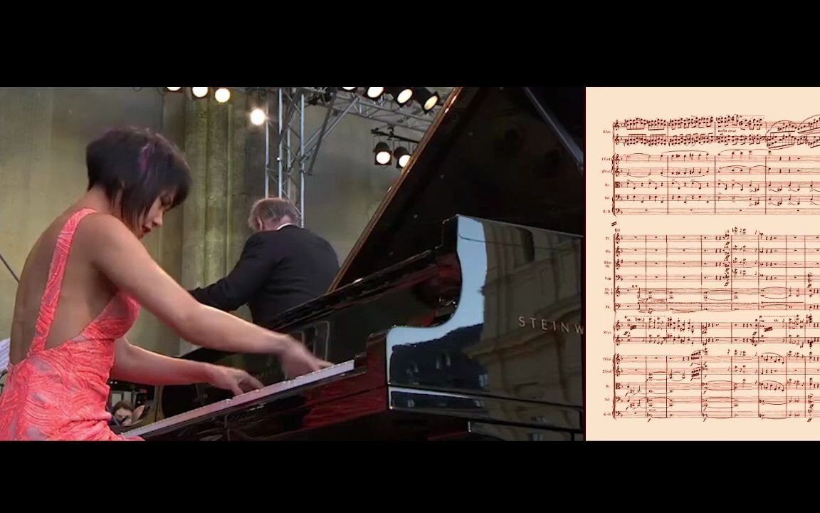 [图]附谱 王羽佳演奏勃拉姆斯第一钢琴协奏曲 Brahms piano concerto no.1