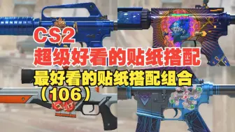 Tải video: 【CS2】4K贴纸组合呈现；不容错过的精选贴纸搭配大赏（106）