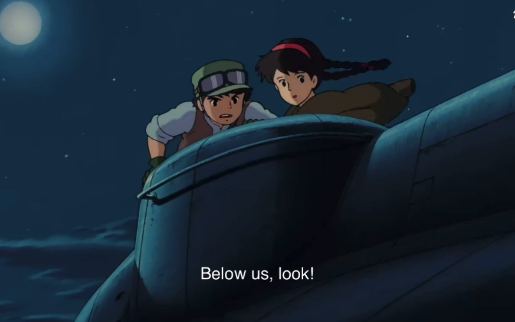 【天空之城】—第37集/飞行战舰穿过云层对飞船发起了攻击_哔哩哔哩