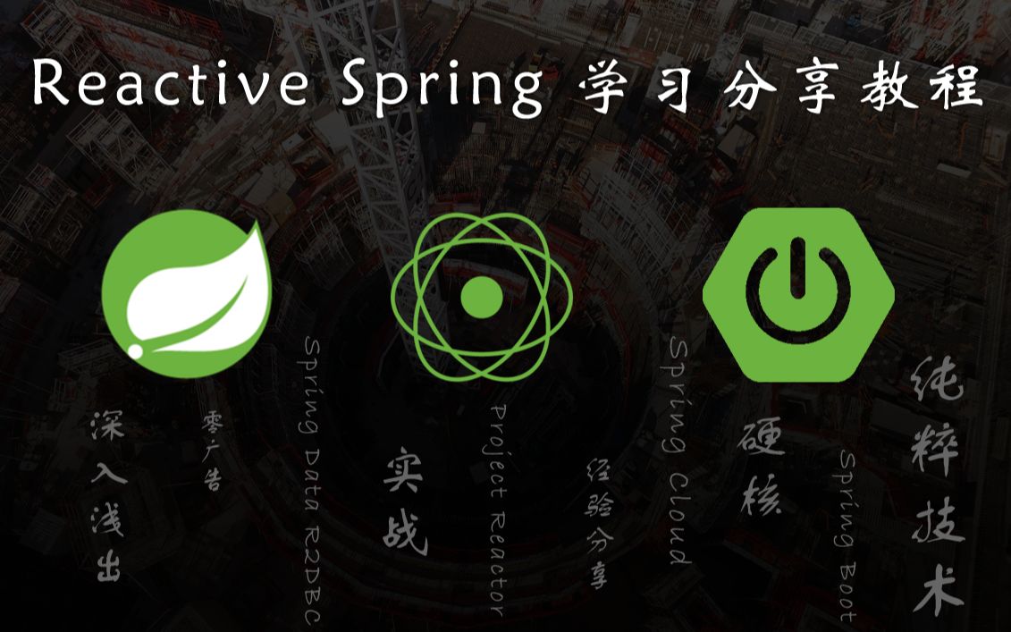 Reactive Spring 教程 #1 - Reactive Programming简介_哔哩哔哩_bilibili