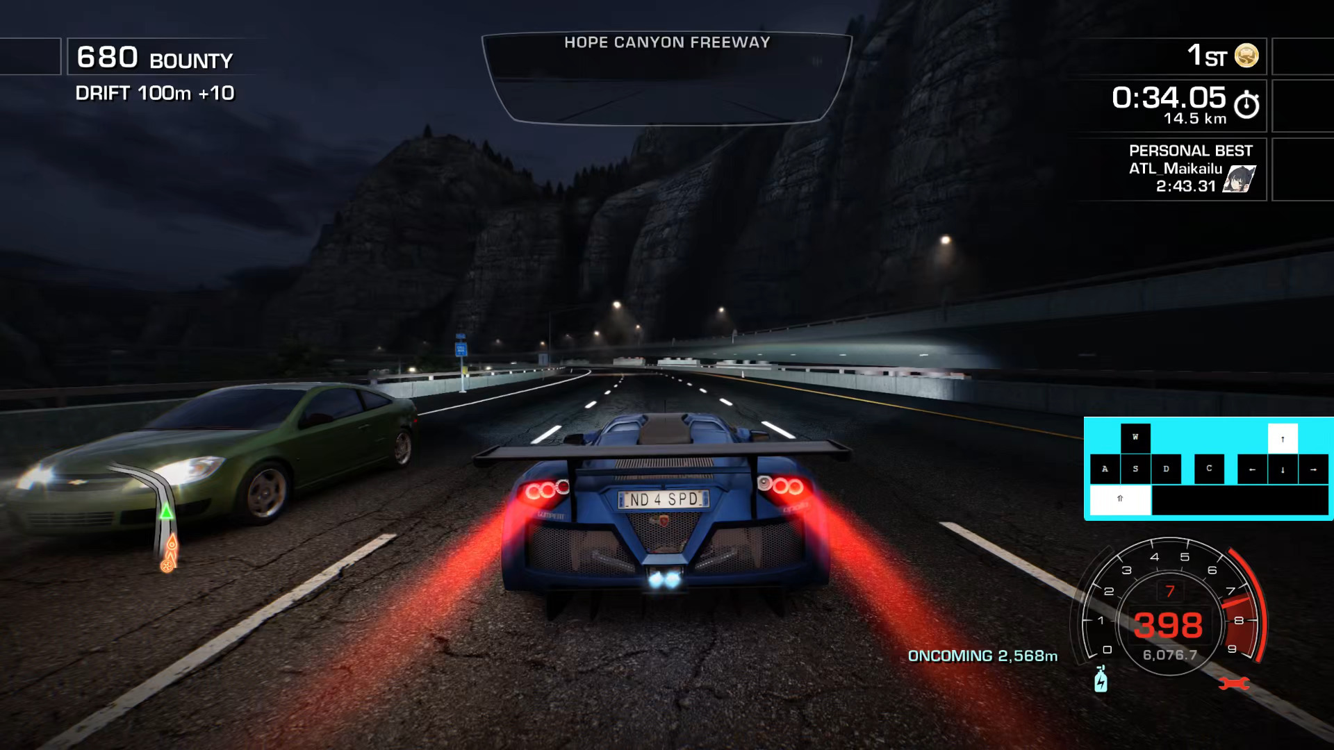 极品飞车14重置版 阿波罗s born in the usa 2:46.88