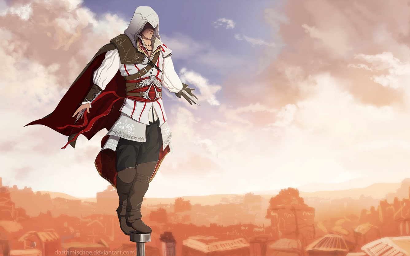 刺客信条:兄弟会,艾吉奥击杀剪辑/低画质/低帧率