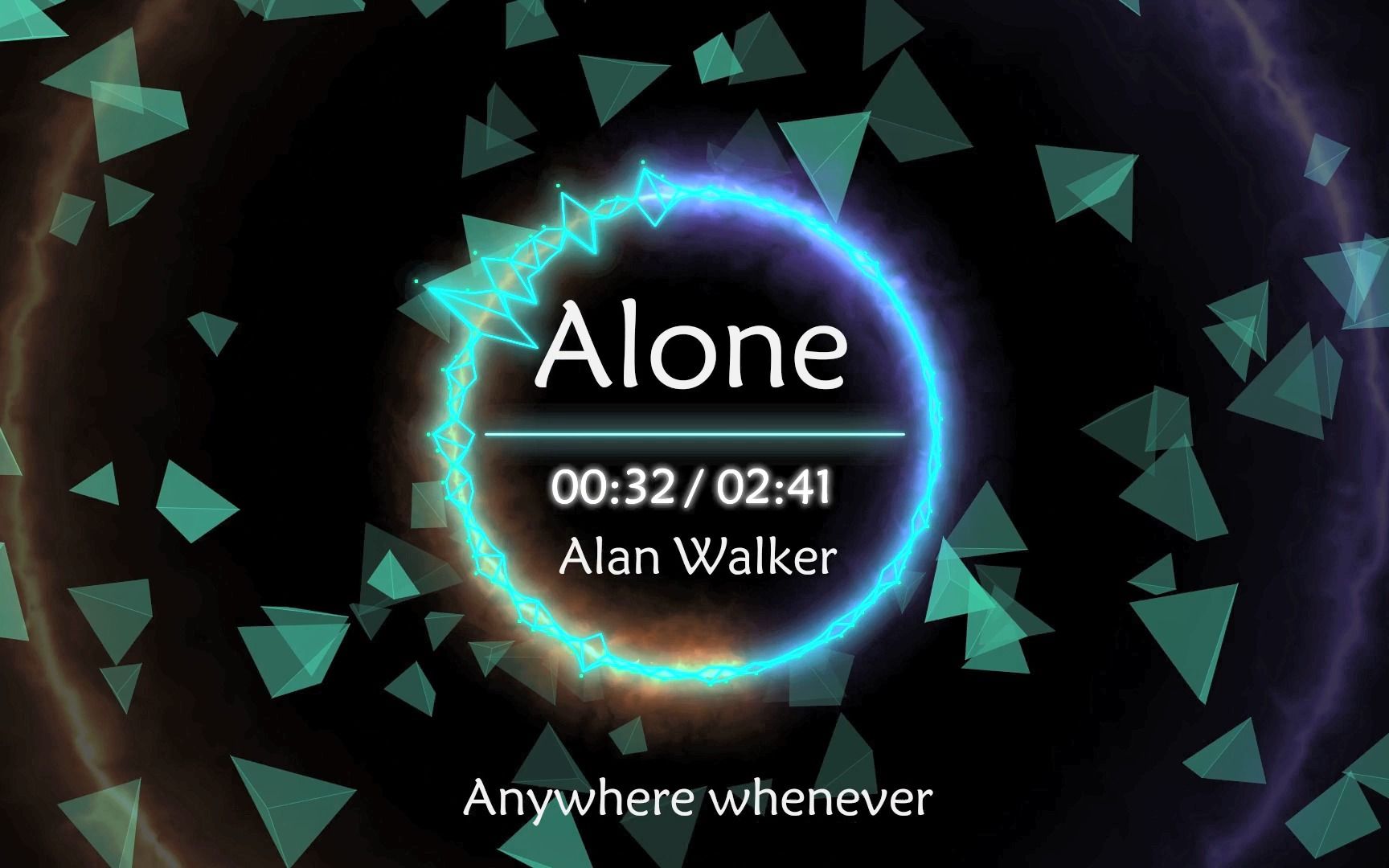 [图]【无损音质】Alone-Alan Walker「If this night is not forever   At least we are together」