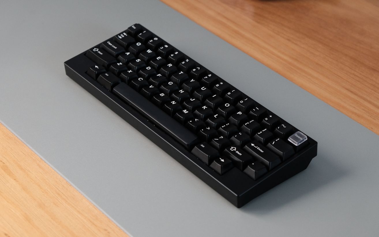 只为手感和声音的it直男键盘(2),polaris60,樱桃hyperglide黑53g[键盘